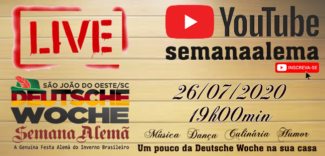 LIVE comemorativa da Deutsche Woche